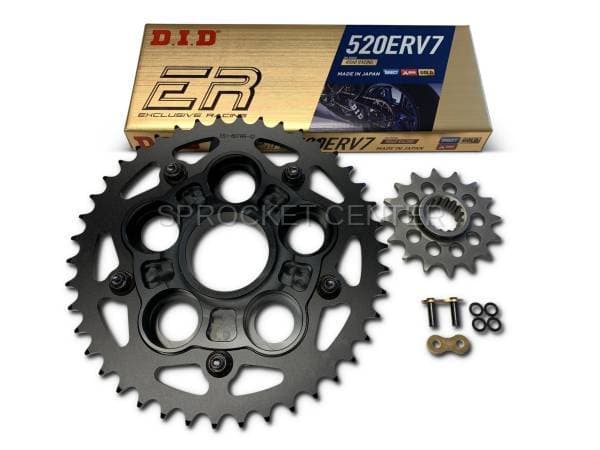 520 Conversion Quick-Change Sprocket Kit - SUPERLITE Sprockets with Choice of Chain - DUCATI 996 Monster S4R '04-06