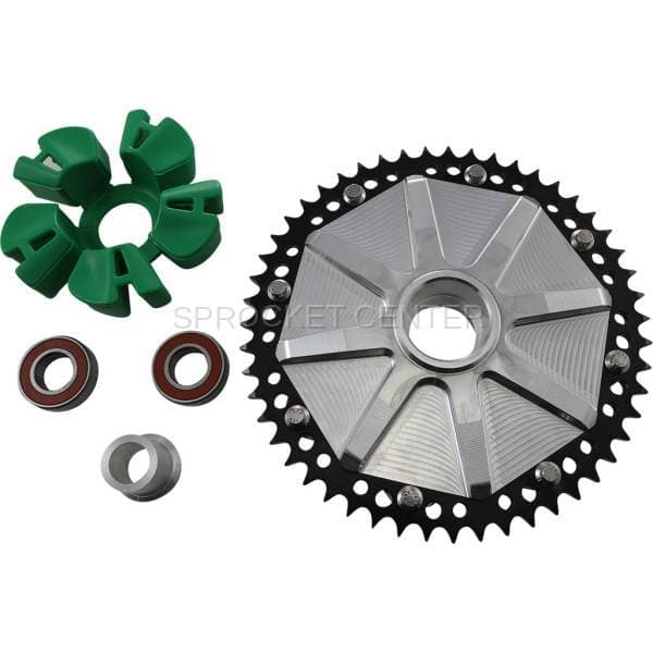 Chain Conversion Kit - ALLOY ART Cush Drive Sprocket Set with 530 Chain - HARLEY DAVIDSON FLH/FLT Touring models '09-22