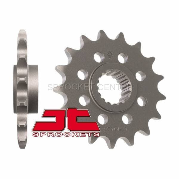 JT SPROCKETS (#JTF704) 525 Pitch Chromoly-Steel Front Sprocket - APRILIA/BMW