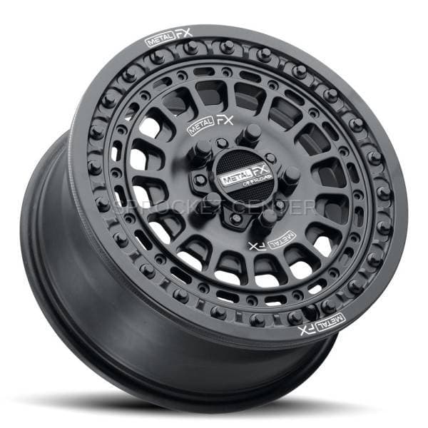 Metal FX HITMAN R Beadlock Wheel 15"x7" (5x114) SATIN BLACK - RZR Pro R / Turbo R (22-25)