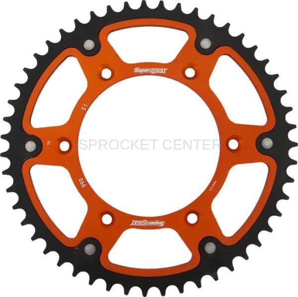 SUPERSPROX (#RST990) 520 Pitch STEALTH Rear Sprocket - GAS/HUSQ/KTM/CF/KOVE