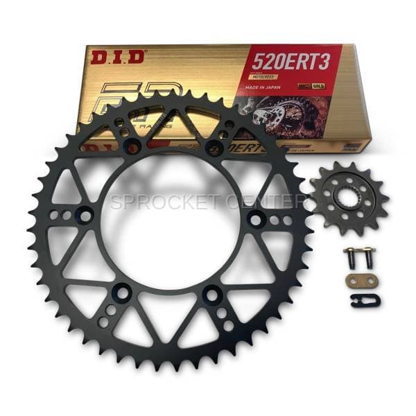 MX Chain Kit - SUPERLITE RSX-R Aluminum Sprocket Set with Choice of Chain - GASGAS MC 350F ('22-23)