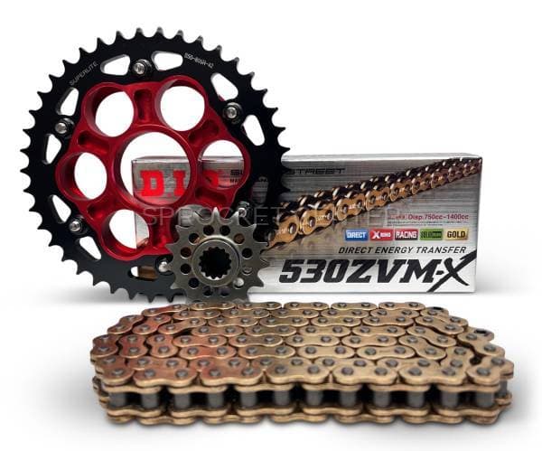 530 Chain Kit - Quick Change Sprocket Set with Choice of Chain - DUCATI 1200 Multistrada ('10-17)