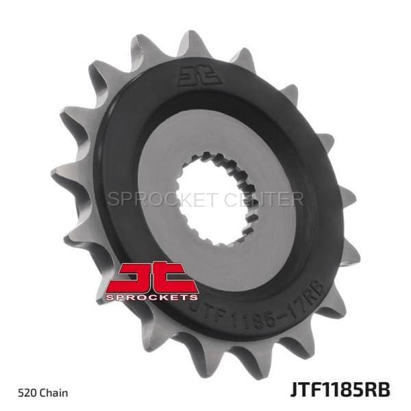 JT Sprockets (#JTF1185RB) 520 Pitch Rubber Dampened Front Sprocket - TRIUMPH