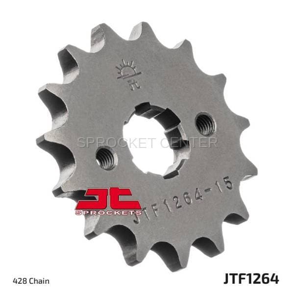 JT Sprockets (#JTF1264) 428 Pitch Chromoly-Steel Front Sprocket - HONDA XR150L
