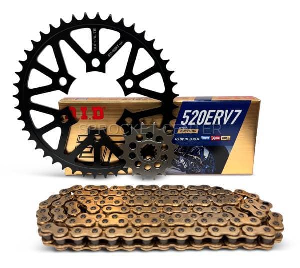520 Conversion Kit - SUPERLITE RSX Sprocket Set with Choice of Chain - KAWASAKI Versys 1000 ('12-24)