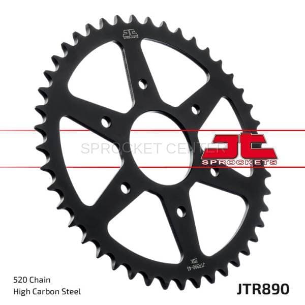 JT SPROCKETS (#890) 520 Pitch Steel Rear Sprocket - KTM/ HUSQVARNA
