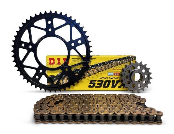 530 Chain Kit - SUPERLITE RSX Steel Sprocket Set with Choice of Chain - HARLEY PAN AMERICA 1250 ('21-24)
