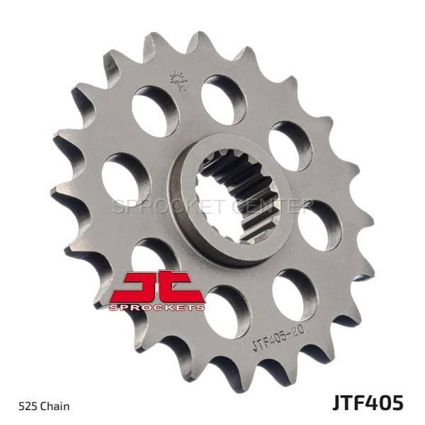 JT SPROCKETS (#405) 525 Pitch Chromoly-Steel Front Sprocket - BMW F800R