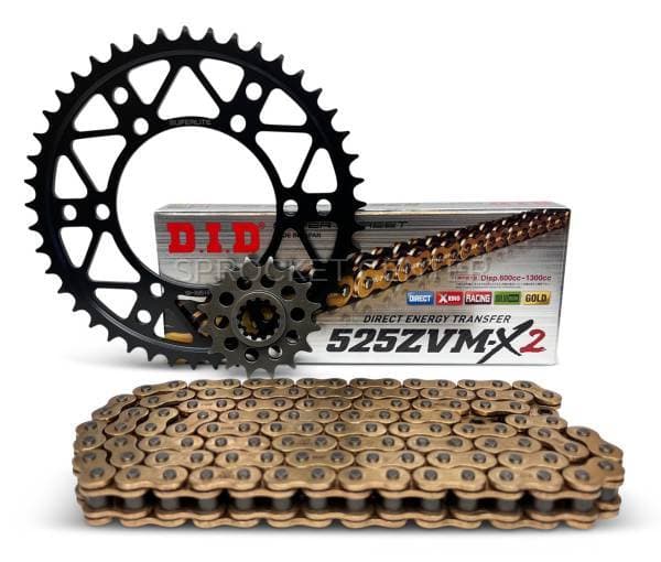 525 Chain Kit - SUPERLITE RSX Steel Sprocket Set with Choice of Chain - DUCATI 937 Desert X ('23-25)