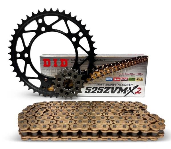 525 Chain Kit - SUPERLITE RSX Sprocket Set with Choice of Chain - YAMAHA R1 | R1M (’15-25)