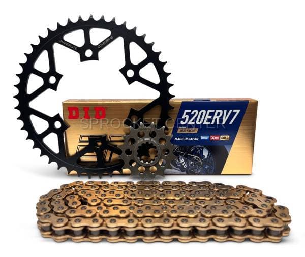 520 Conversion Kit - SUPERLITE RSX Sprocket Set with Choice of Chain - YAMAHA FJ-09 ('15-18)
