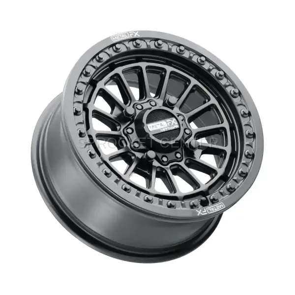 Metal FX DELTA Beadlock Wheel 15"x7" (4x156) SATIN BLACK