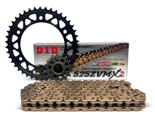 525 Chain Kit - SUPERLITE RSX Steel Sprocket Set with Choice of Chain - HONDA CBR 650R ('19-26)