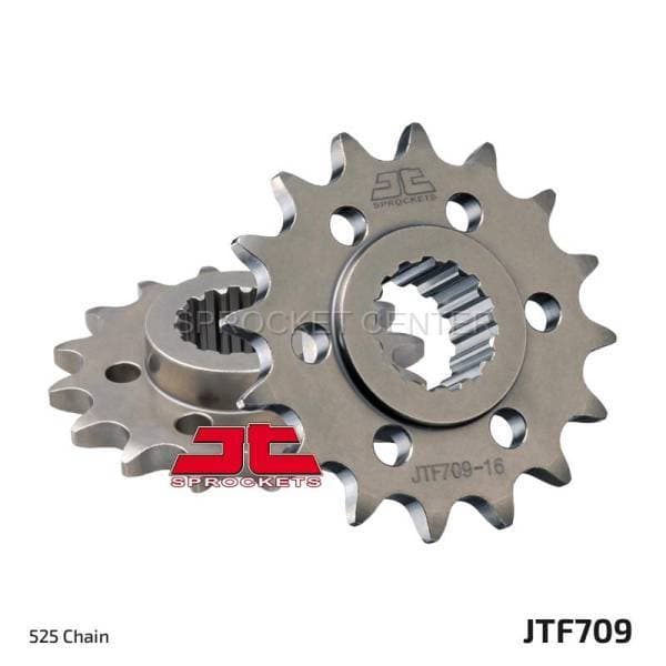JT Sprockets (#JTF709) 525 Pitch Chromoly-Steel Front Sprocket - APRILIA