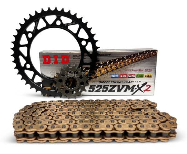 525 Chain Kit - SUPERLITE RSX Steel Sprocket Set with Choice of Chain - KTM 1390 SuperAdventure ('25-26)