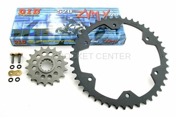 520 Conversion Kit - SUPERLITE RS Sprocket Set with Choice of Chain - TRIUMPH 1050 Speed Triple ('05-21)