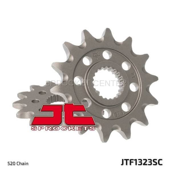 JT Sprockets (#JTF1323) 520 Pitch Chromoly-Steel Front Sprocket - HONDA CRF250
