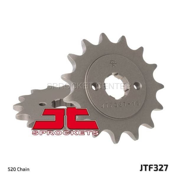 JT Sprockets (#JTF327) 520 Pitch Chromoly Steel Front Sprocket - HONDA