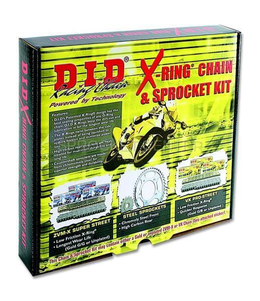 530 Chain Kit (DKH-008) DID X'ring Chain & JT Sprockets Kit - HONDA CBR1000RR ('08-16)