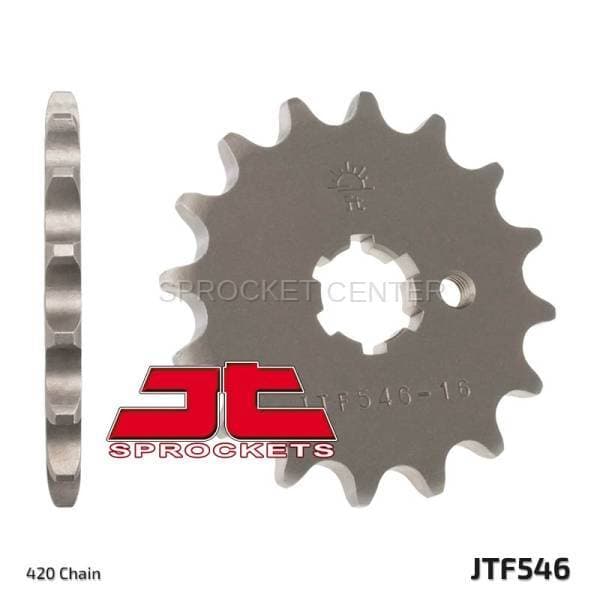 JT Sprockets (#JTF546) 420 Pitch Chromoly-Steel Front Sprocket
