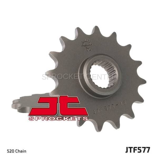 JT Sprockets (#JTF577) 520 Pitch Chromoly-Steel Front Sprocket