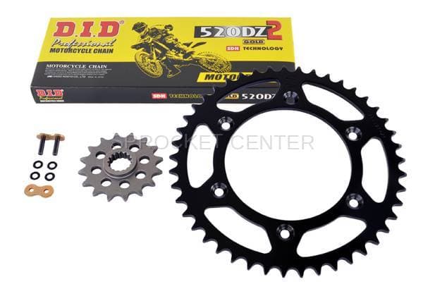 JT Brand Steel Off-Road Sprocket Set with Choice of Chain - HONDA CRF 230F '03-19