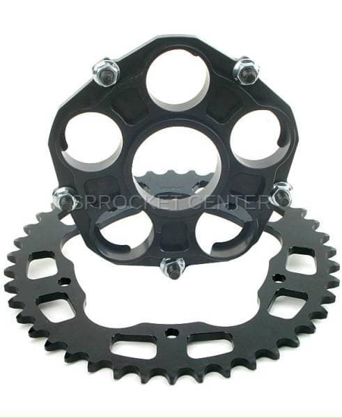 520 Pitch - SUPERLITE Complete Quick-Change Rear Sprocket Assembly (#PCD1-50607)