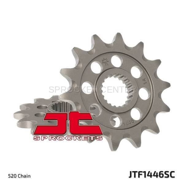 JT Sprockets (#JTF1446SC) 520 Pitch Chromoly-Steel Front Sprocket