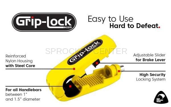 GRIP-LOCK - Motorcycle Handlebar Security Lock
