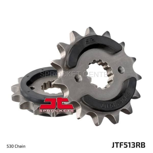 JT Sprockets (#JTF513RB) 530 Pitch Rubber Dampened Front Sprocket