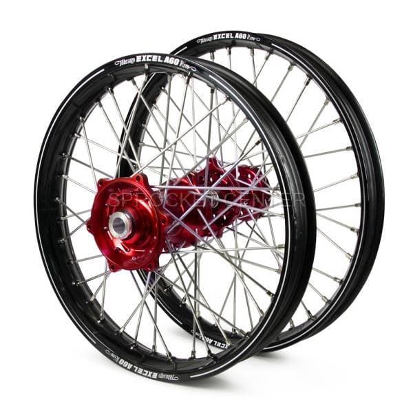 Custom HONDA Wheel Set - HAAN Billet Hubs with choice of DID STX or EXCEL A60 Rims (+ FREE Sprocket!)