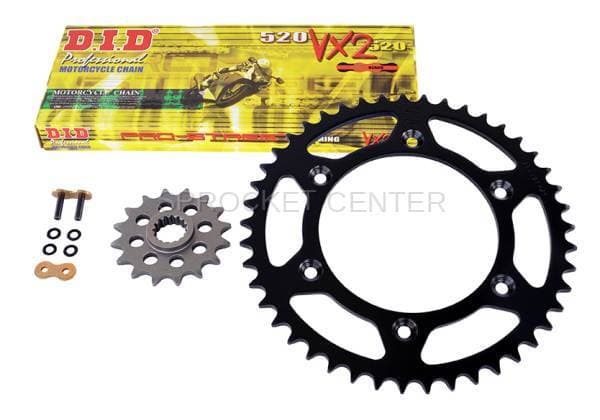 520 Chain Kit - Steel Sprocket Set with Choice of Chain - HUSQVARNA 701 Enduro ('16-24)