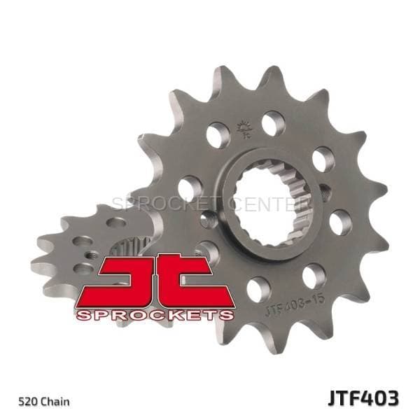 JT Sprockets (#JTF403) 520 Pitch Chromoly-Steel Front Sprocket - HUSQVARNA 499/511