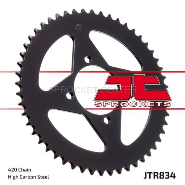 JT Sprockets (#JTR834) 420 Pitch Steel Rear Sprocket - Yamaha TT-R / PW