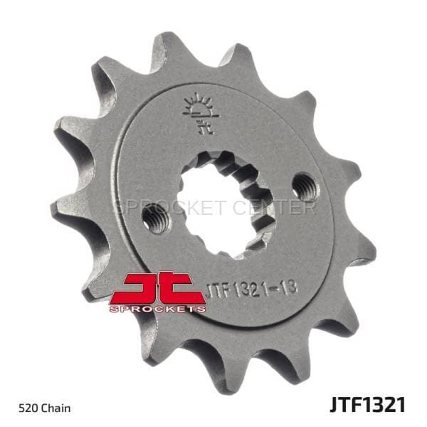 JT SPROCKETS (#JTF1321) 520 Pitch Chromoly-Steel Front Sprocket - HONDA