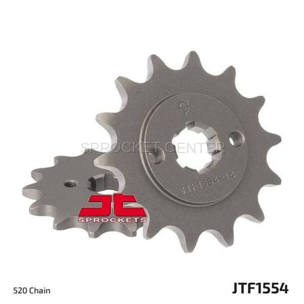 JT Sprockets (#JTF1554) 520 Pitch Chromoly-Steel Front Sprocket