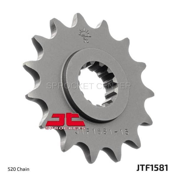 JT Sprockets (#JTF1581) 520 Conversion Chromoly-Steel Front Sprocket- YAMAHA