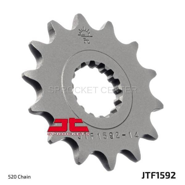 JT Sprockets (#JTF1592) 520 Pitch Chromoly-Steel Front Sprocket