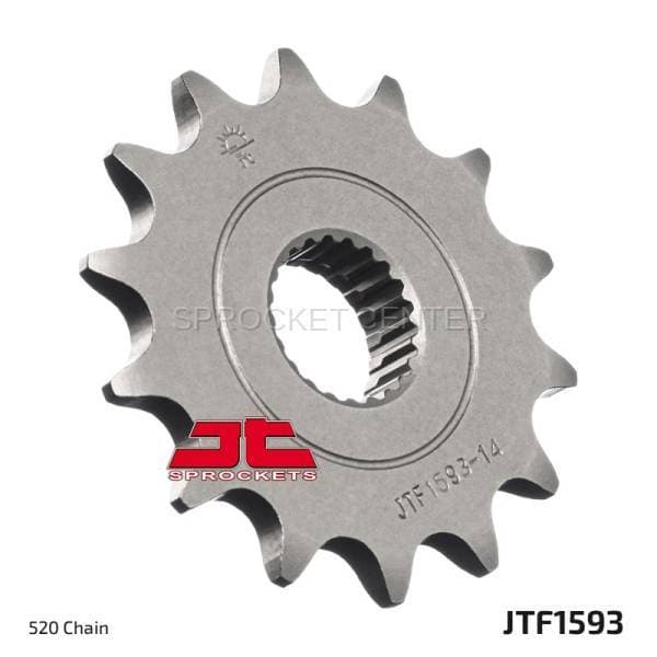 JT Sprockets (#JTF1593) 520 Pitch Chromoly-Steel Front Sprocket