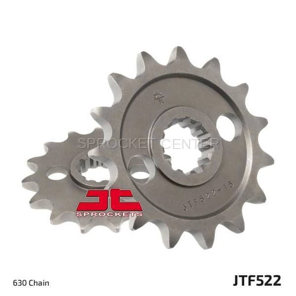 JT Sprockets (#JTF522) 630 Pitch Chromoly-Steel Front Sprocket