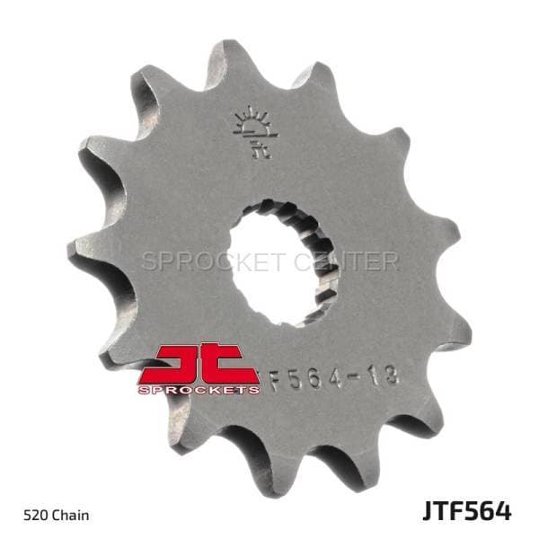 JT Sprockets (#JTF564) 520 Pitch Chromoly-Steel Front Sprocket - YAMAHA