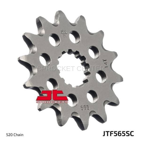 JT SPROCKETS (#JTF565) 520 Pitch Chromoly-Steel Front Sprocket
