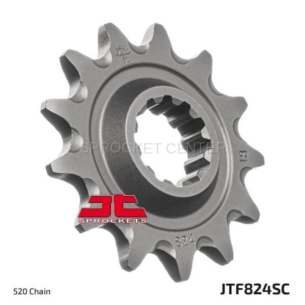JT Sprockets (#JTF824) 520 Pitch Chromoly-Steel Front Sprocket - HUSQVARNA