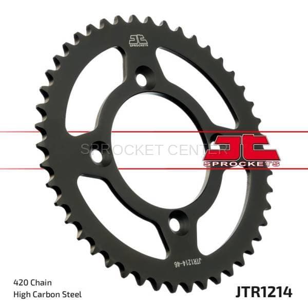JT Sprockets (#JTR1214) 420 Pitch Steel Rear Sprocket - HONDA