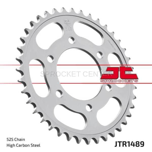 JT SPROCKETS (#JTR1489) 525 Pitch Steel Rear Sprocket - KAWASAKI