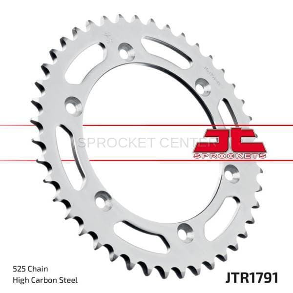 JT SPROCKETS (#JTR1791) 525 Pitch Steel Rear Sprocket - SUZUKI