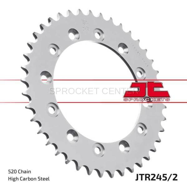 JT Sprockets (#JTR245/2) 520 Pitch Steel Rear Sprocket
