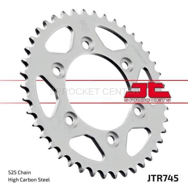 JT Sprockets (#JTR745) 525 Pitch Steel Rear Sprocket - DUCATI