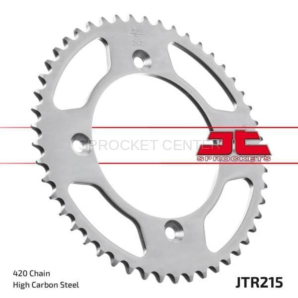 JT Sprockets (#JTR215) 420 Pitch Steel Rear Sprocket - HONDA
